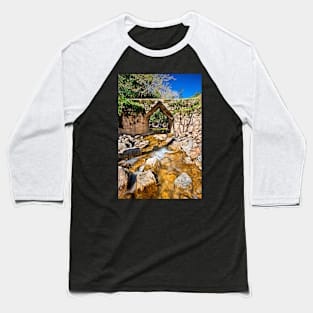 The ancient bridge of Eleutherna - Crete island Baseball T-Shirt